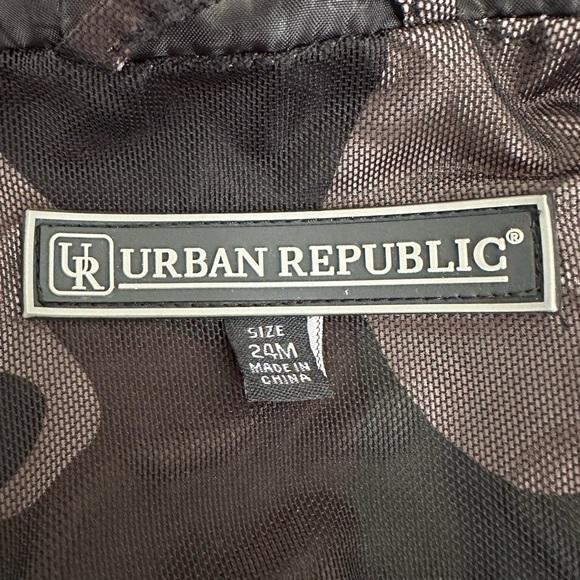 Urban Republic 24 Months Baby Boy Mesh Camo Hoodie Windbreaker Jacket - Picture 8 of 11